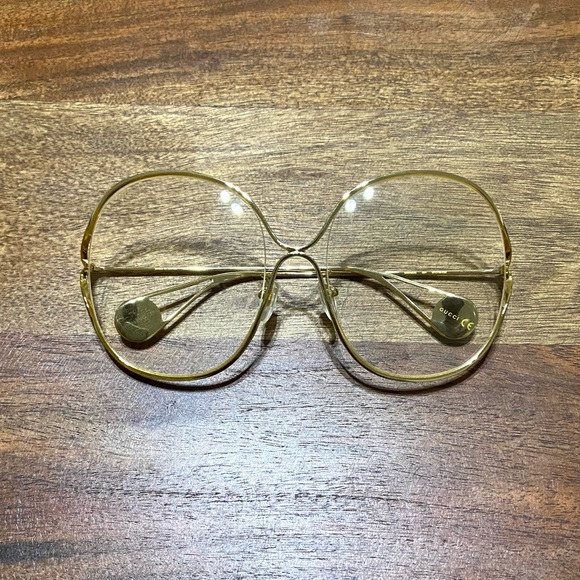 Gucci 57mm Round Optical Frames - Picture 6 of 14